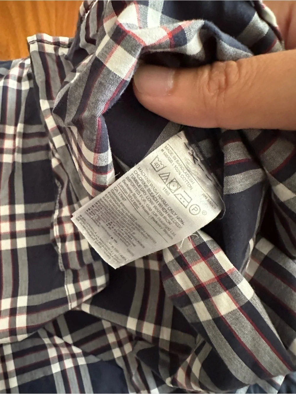Banana republic blue pattern button up
